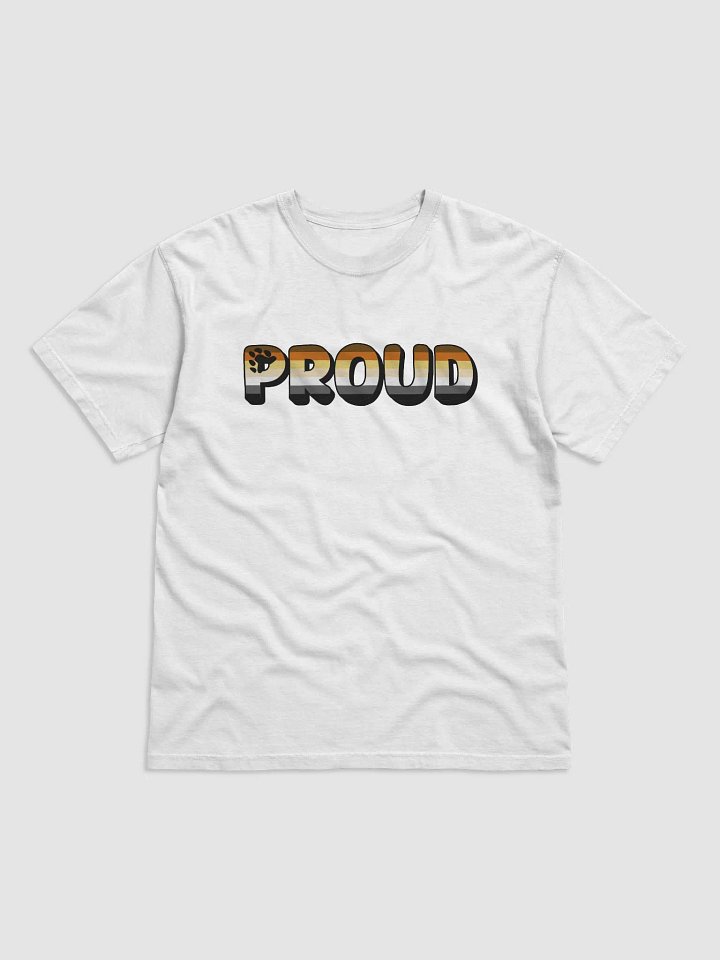 The 'PROUD bear' T-Shirt - White product image (1)