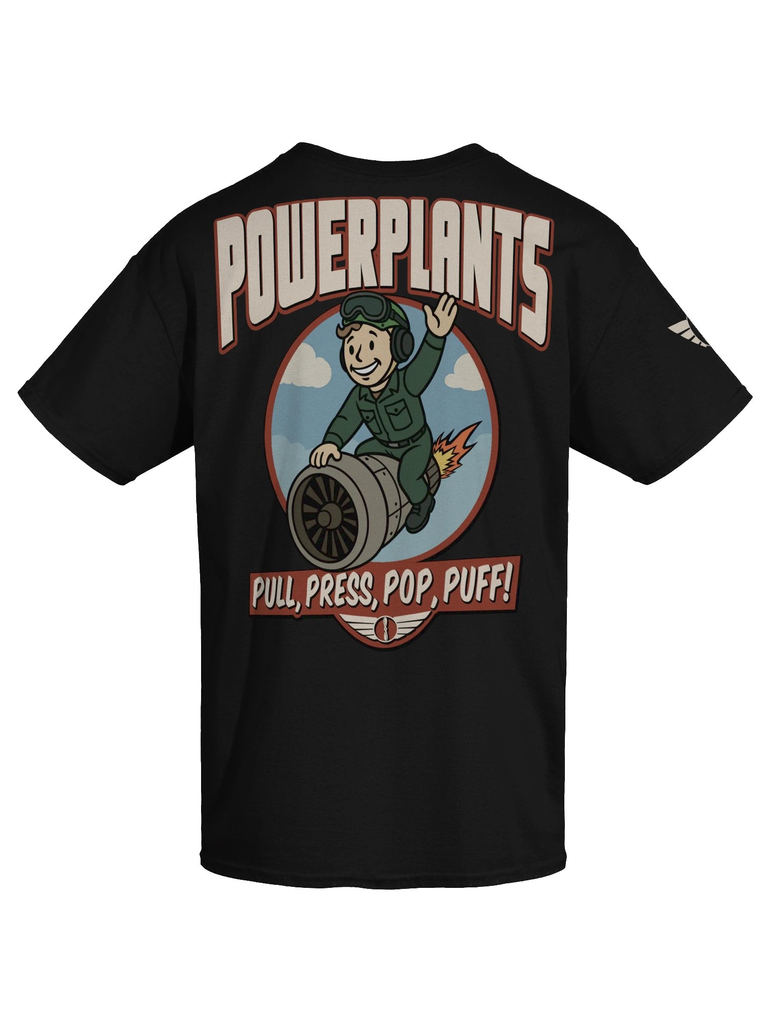 "POWERPLANTS: Puff!" Work Shirt product image (3)