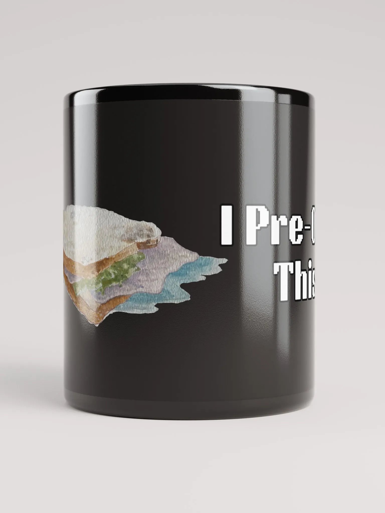PRE-ORDERED (Black Mug) product image (2)