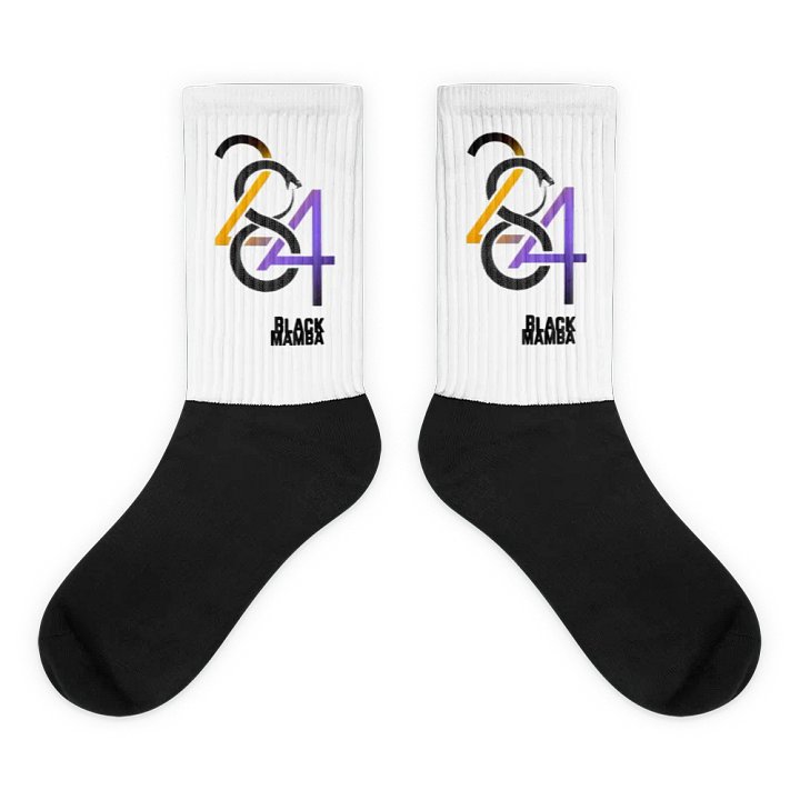 King Kobe | White/Black socks product image (1)