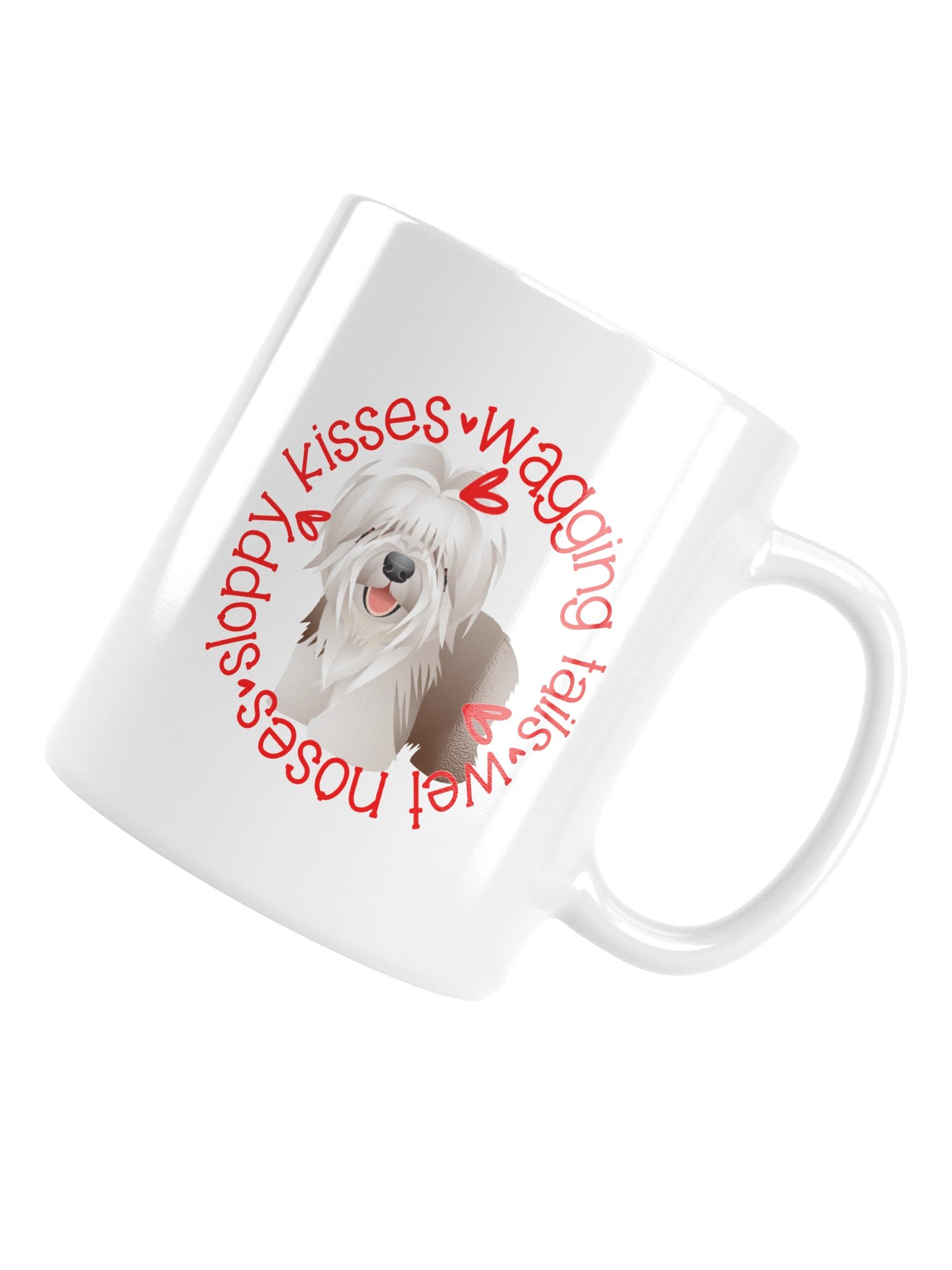 Sloppy Kisses Bearded Collie Mug product image (14)
