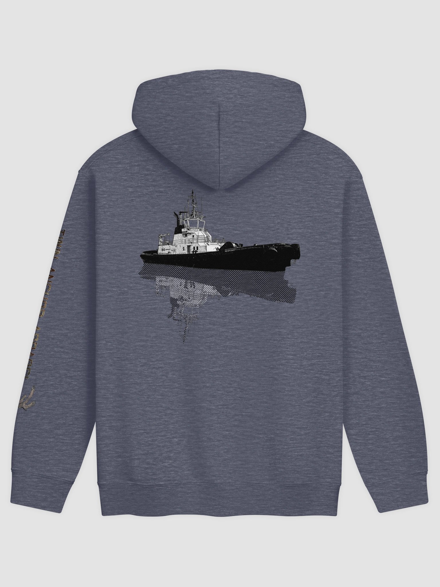 Tug Response & Reflection – Maritime Heritage | Twin Anchor Apparel AB Watch Line product image (1)