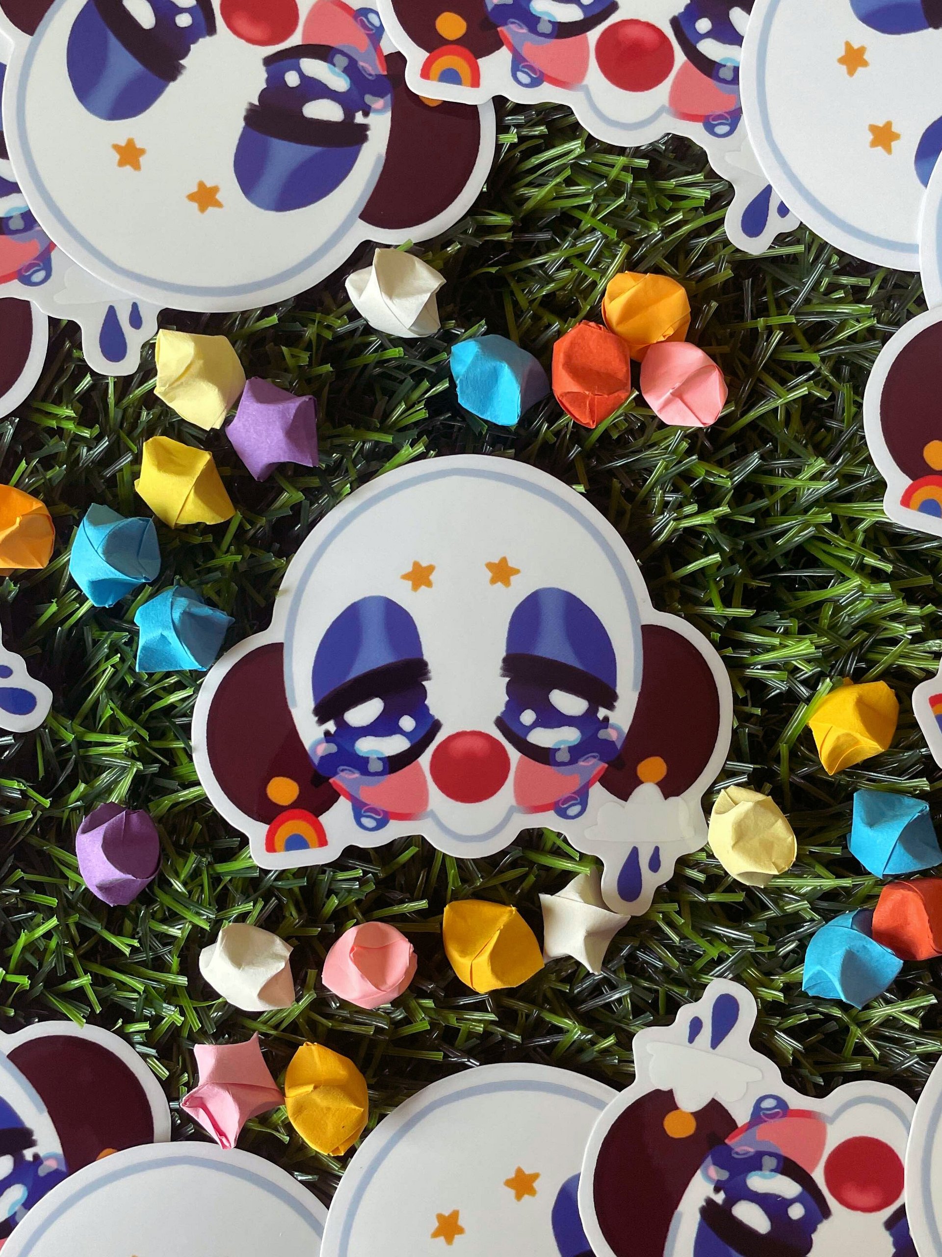 🎨 Silly Clown Stickers product image (2)