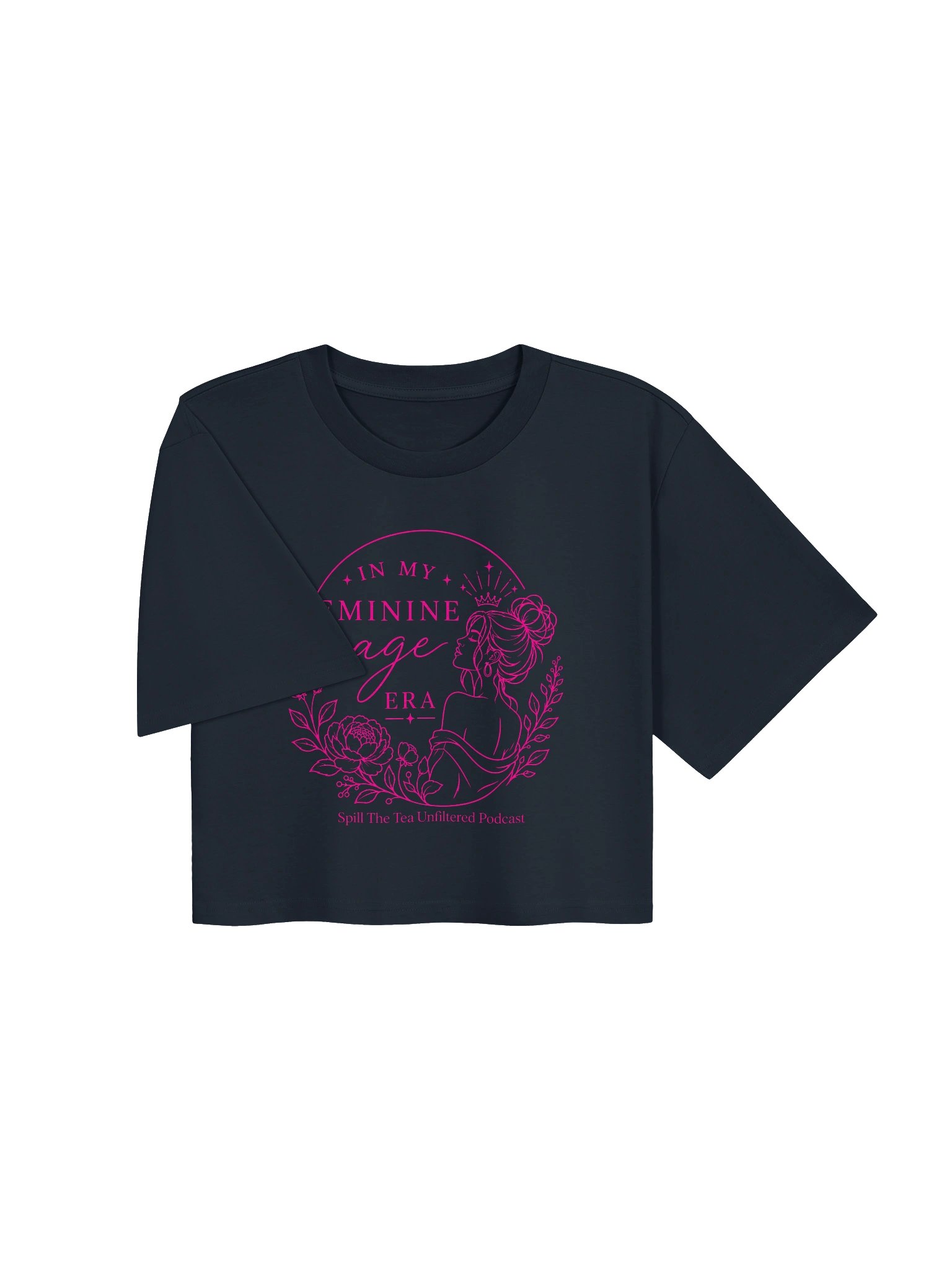 In My Feminine Era Crop Tee product image (7)