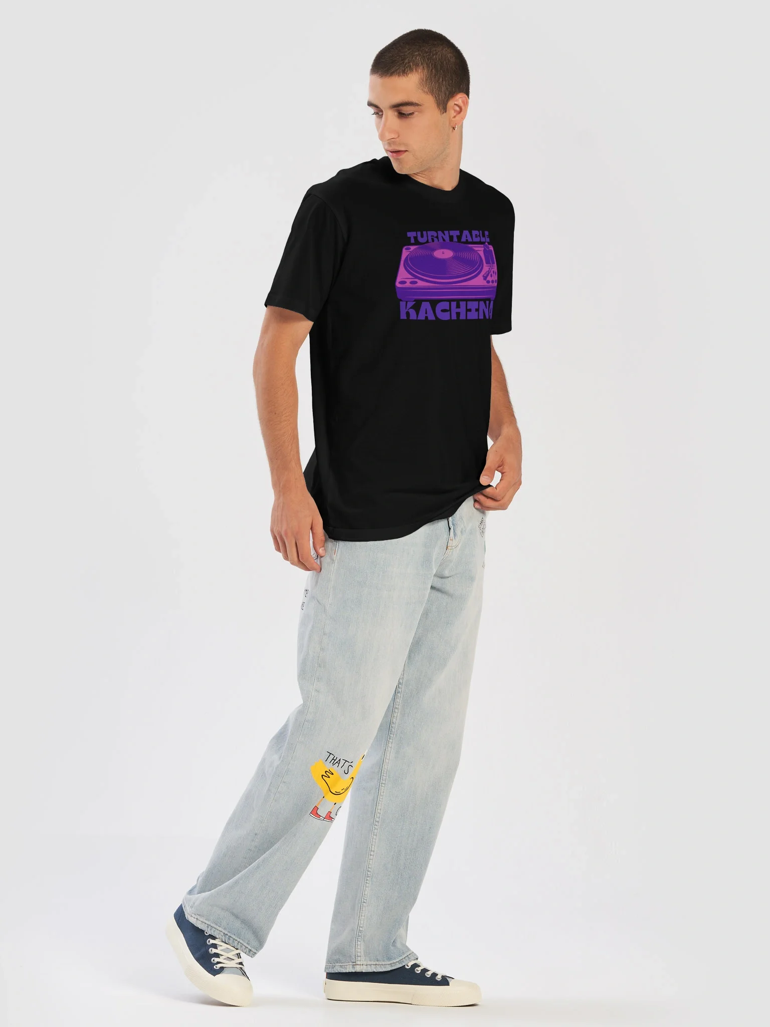Turntable Kachina Grape Juice T-shirt — view 2