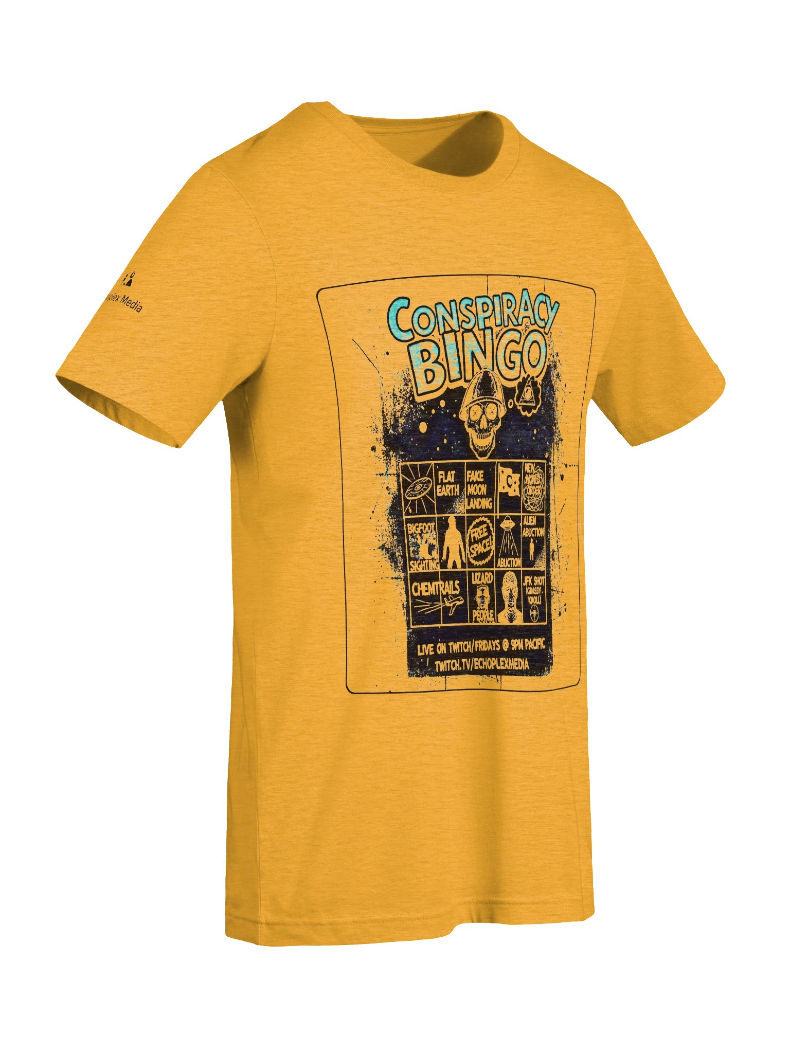 Conspiracy Bingo 2026 Tee - Light Colors product image (10)