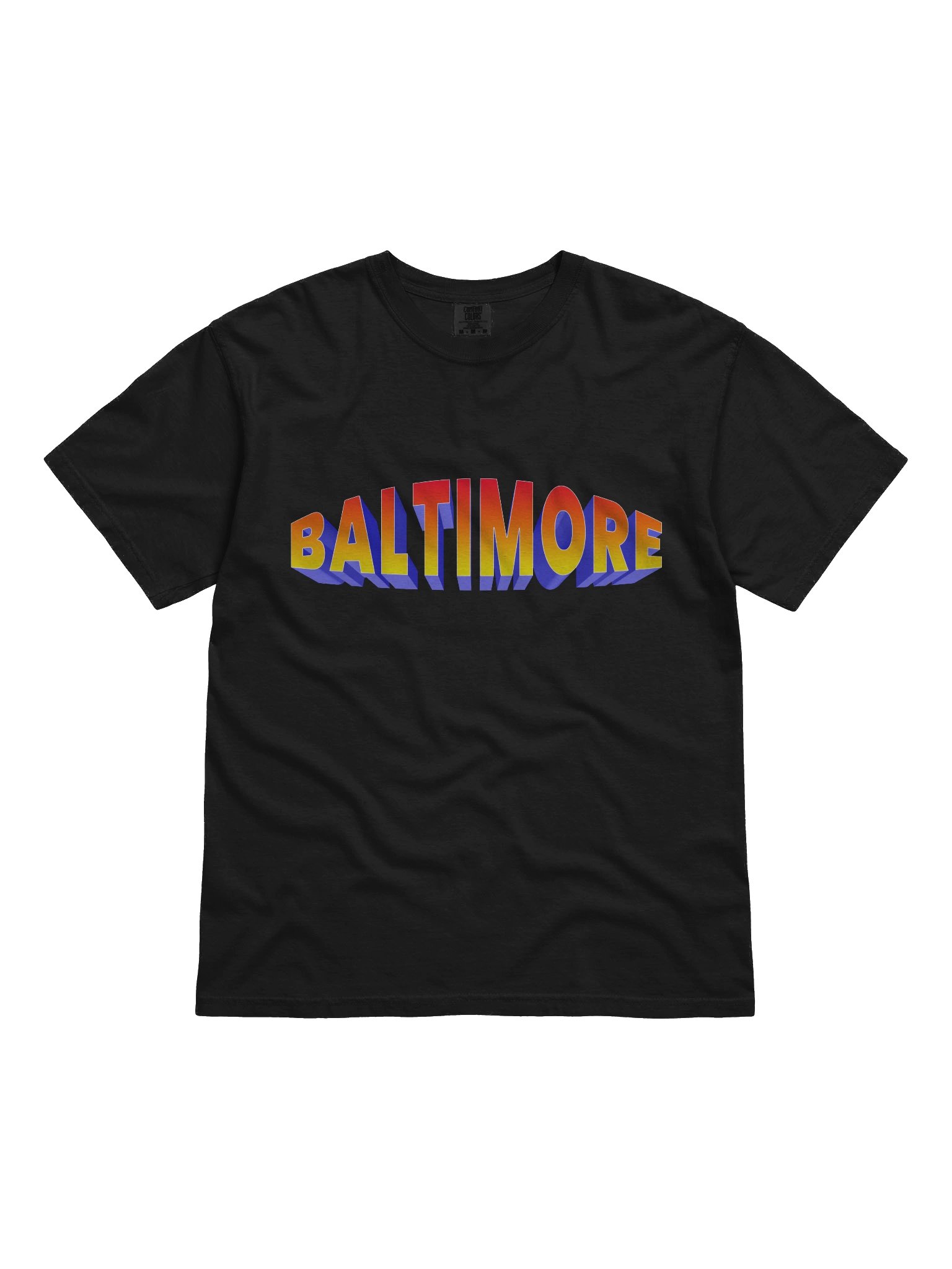 BALTIMORE Rainbow 3D Tee product image (1)