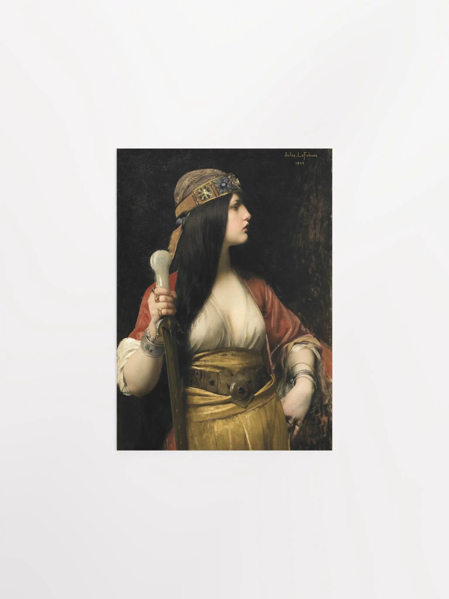 ''Judith'' by Jules Lefebvre Poster product image (1)