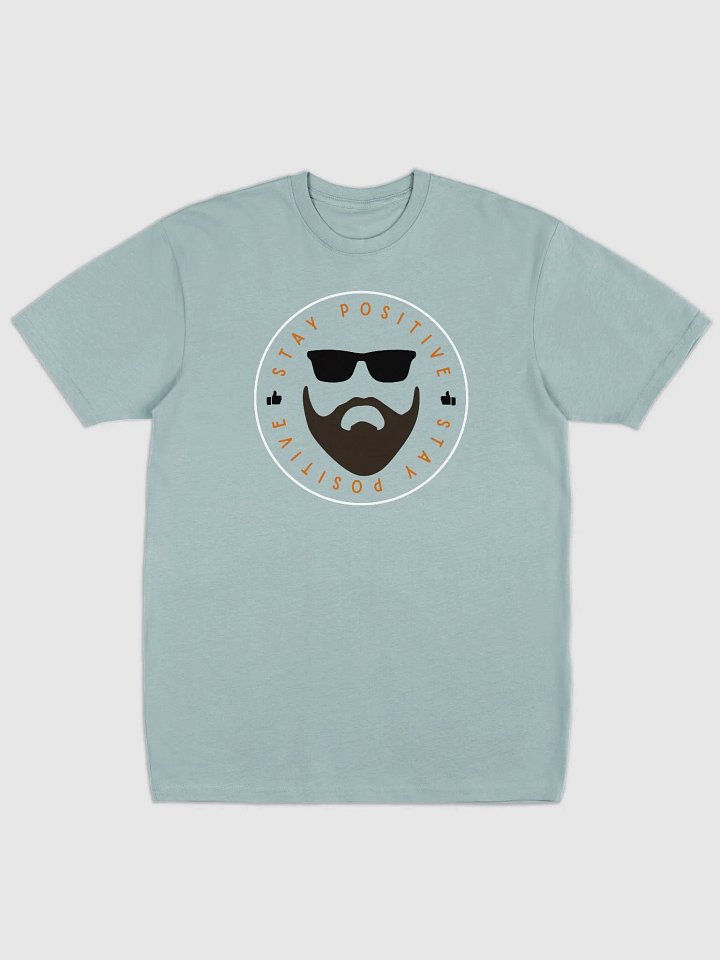 Stay Positive Quotes by Jon Heavyweight T-Shirt product image (1)
