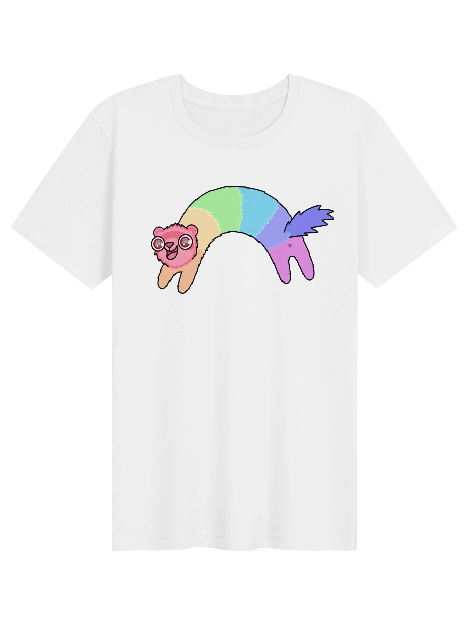 Rainbow Ferret | Unisex T-Shirt product image (52)