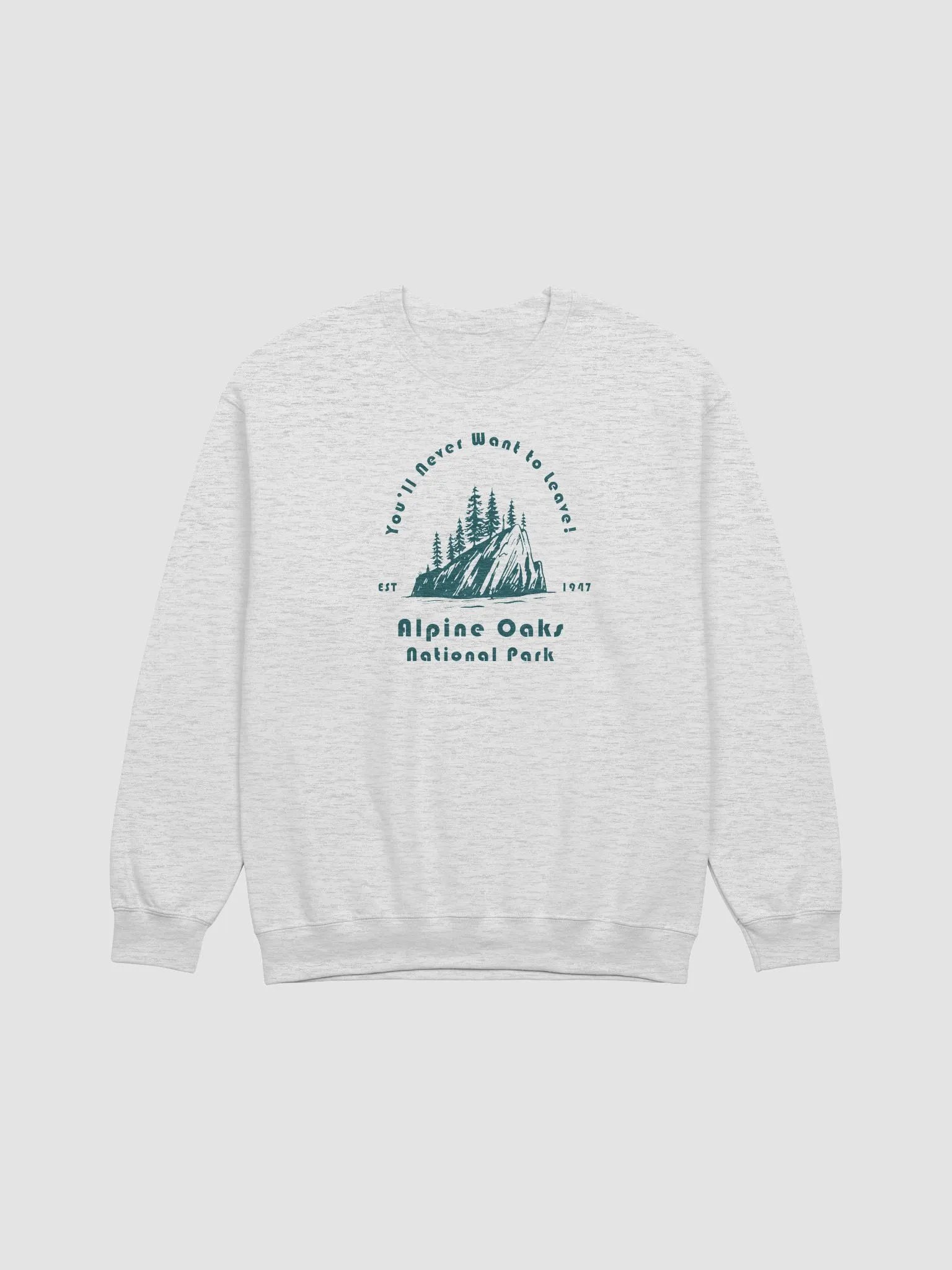Alpine Oaks Park National Sweatshirt - Light product image (1)