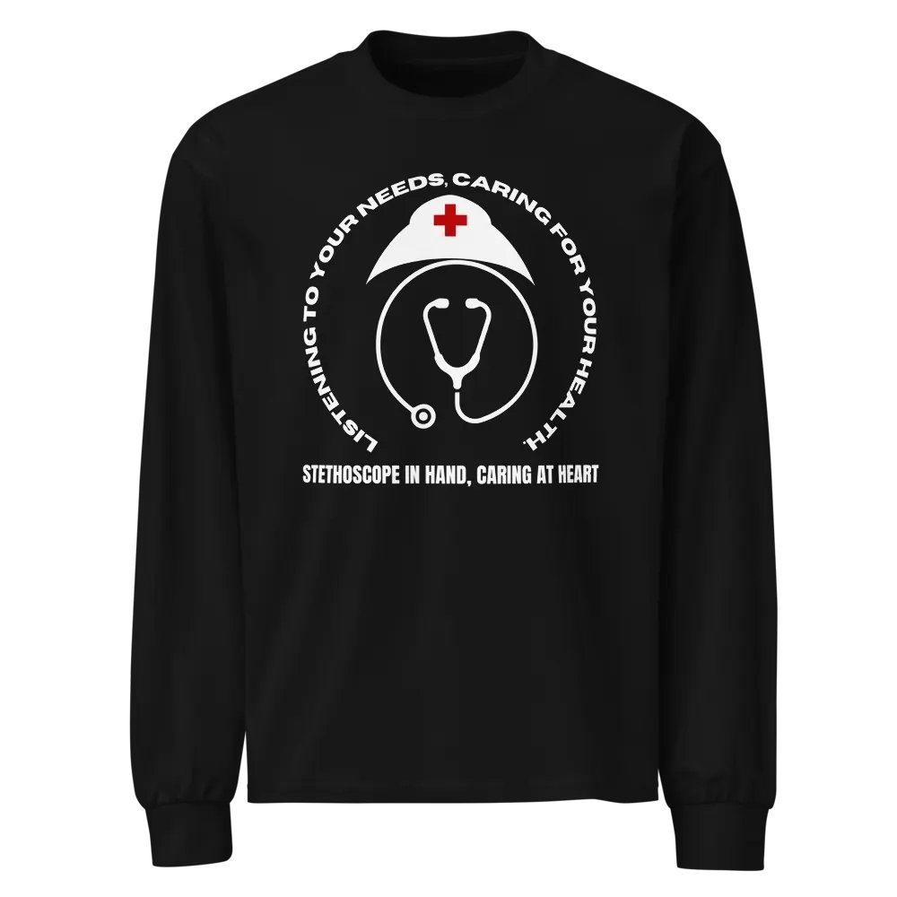 Heartbeat Health Logo Long Sleeve Shirt product image (1)