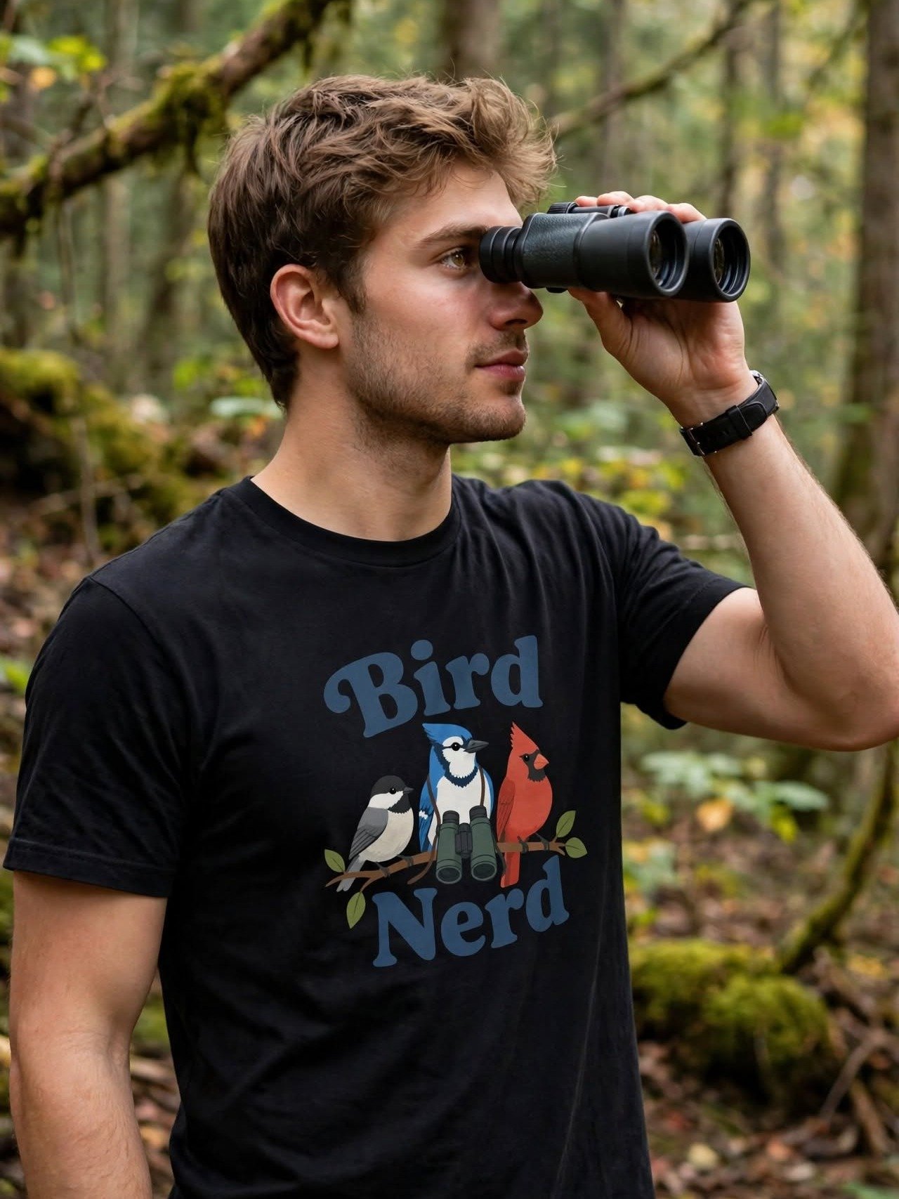 Bird Nerd Binoculars Tee product image (2)