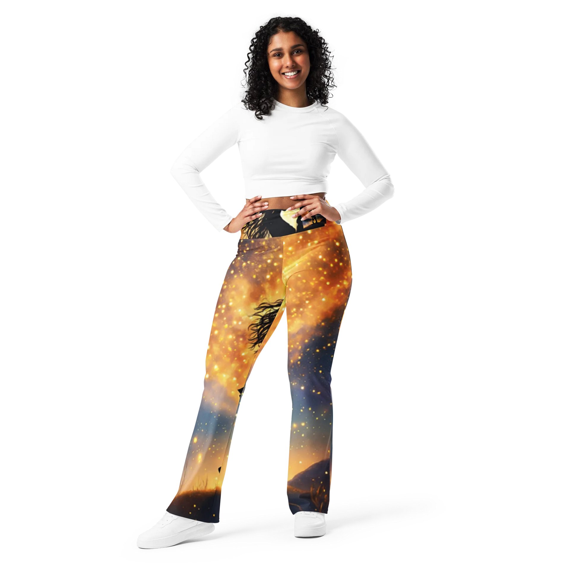 'You Need To Find Some New' Flare Leggings product image (10)