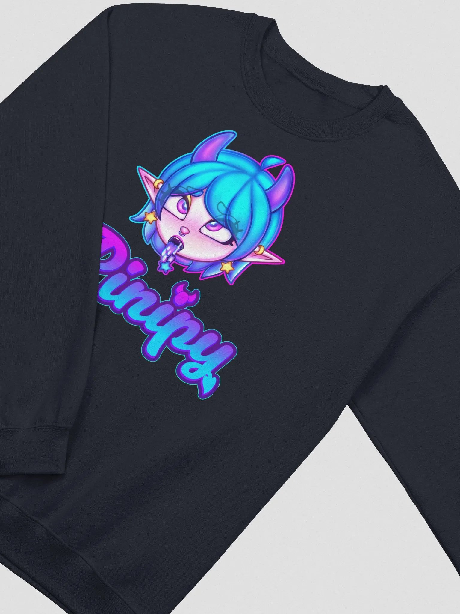 Pinipy The Demon Double Sided Crewneck (Colours Available) product image (16)