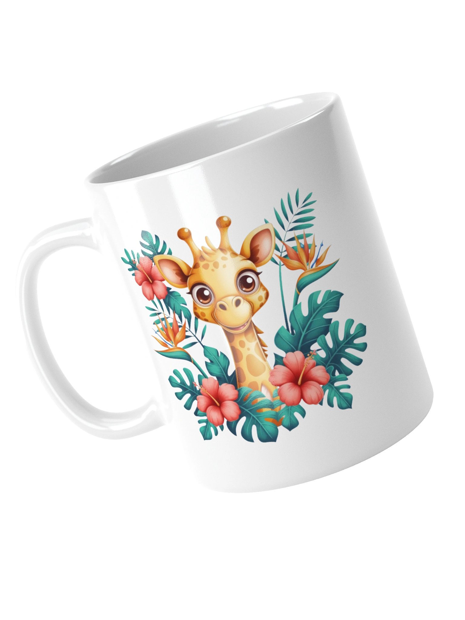 Tropical Giraffe Animal Coffee Mug product image (13)