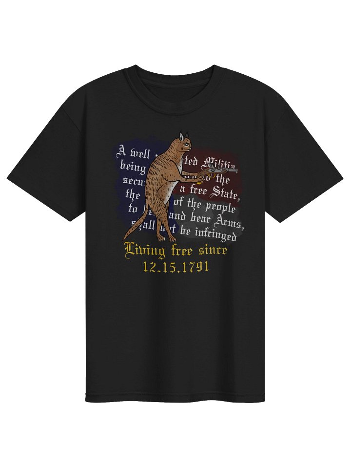 Living Free Since 12.15.1791 | Comfort T-Shirt product image (2)