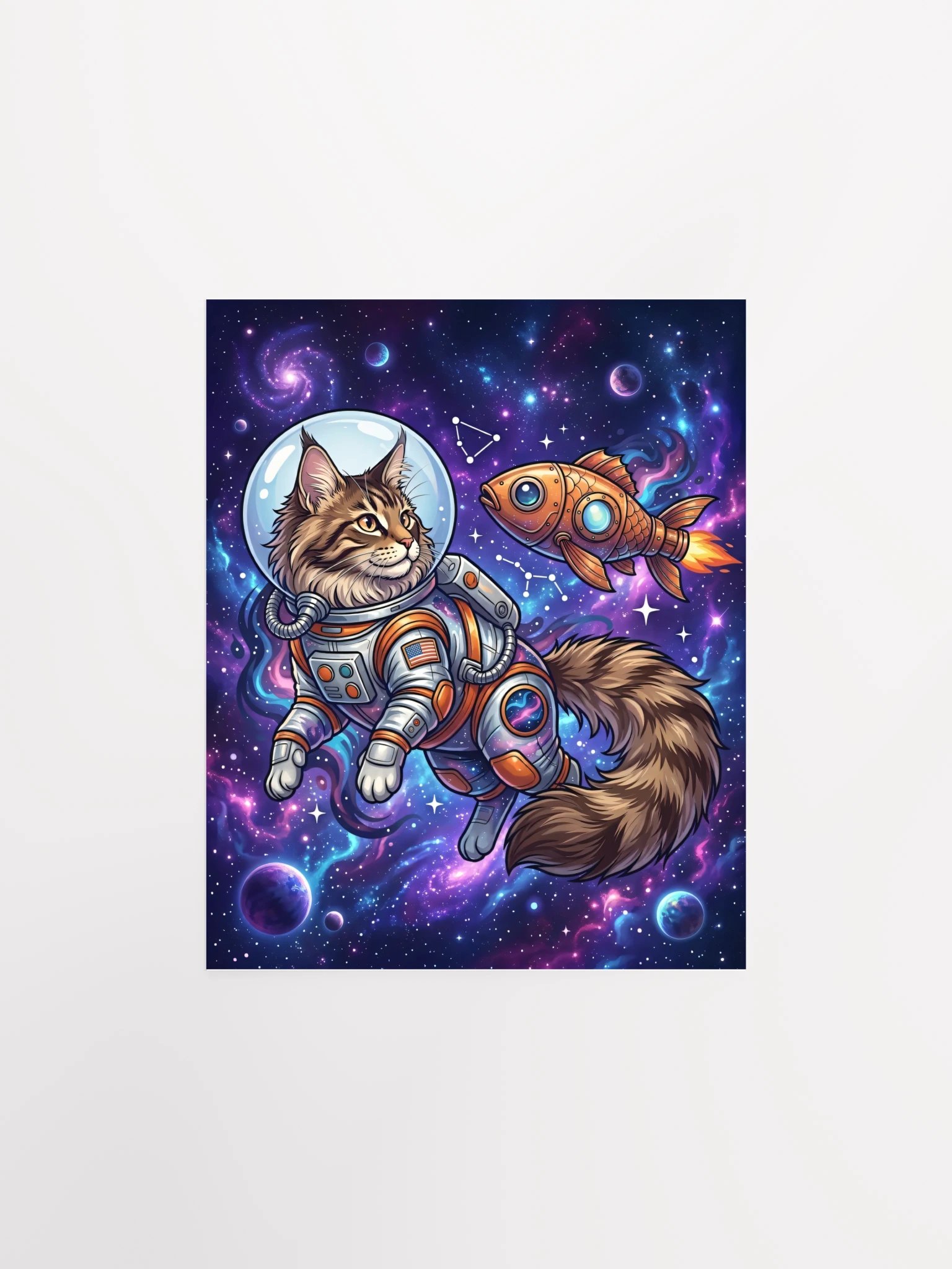 Astro Maine Coon Poster product image (25)