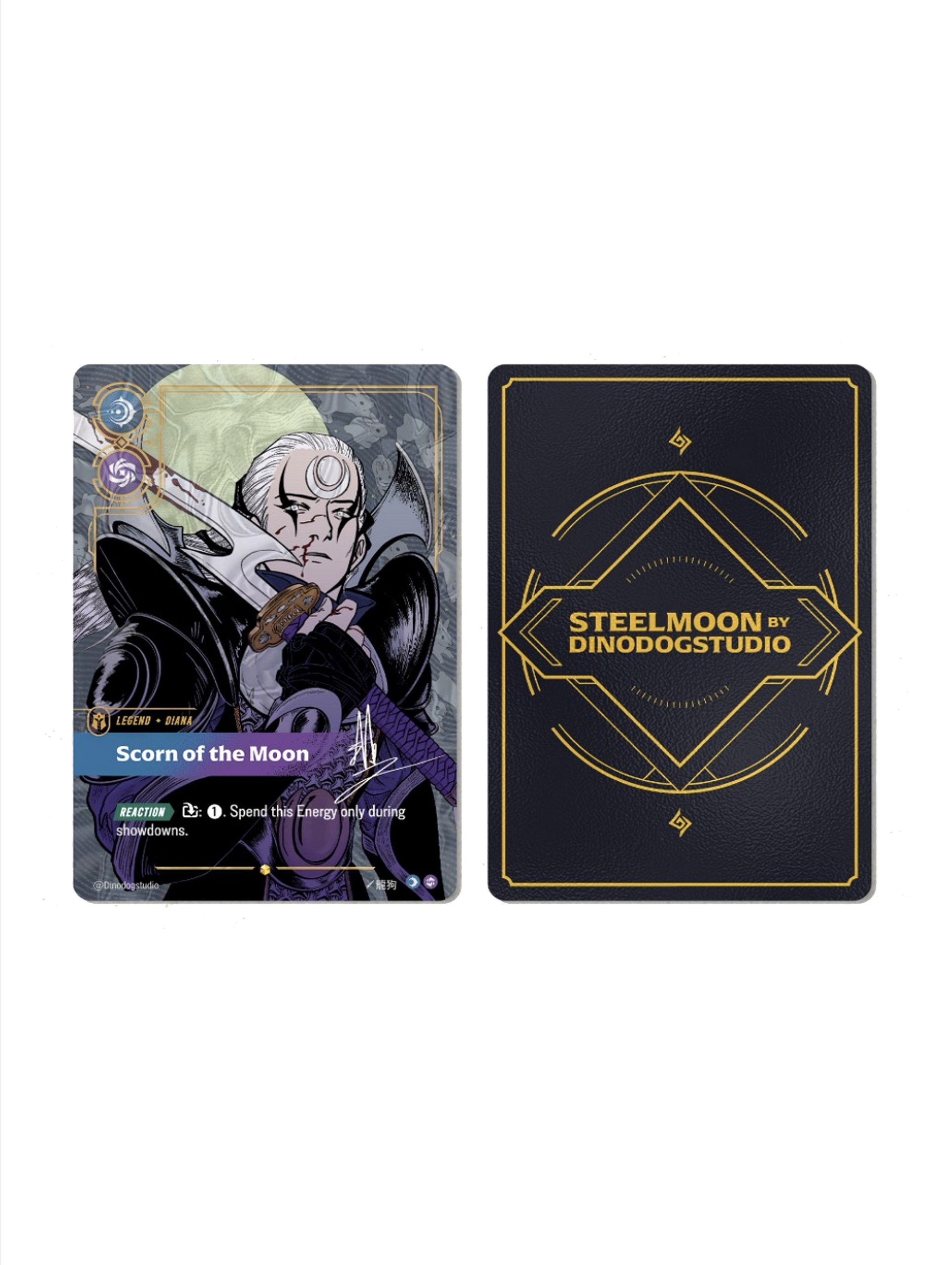 [PREORDER] Riftbound TCG Legend Diana Scorn of the Moon (Proxy) product image (1)
