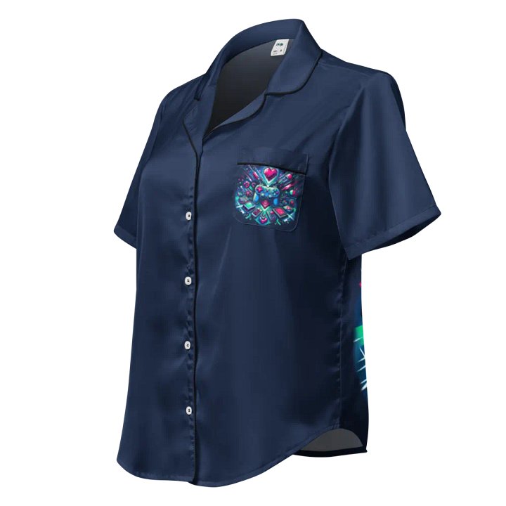 Gaming 4-Life Charity Edition Women's Short Sleeve Pajama Top product image (2)