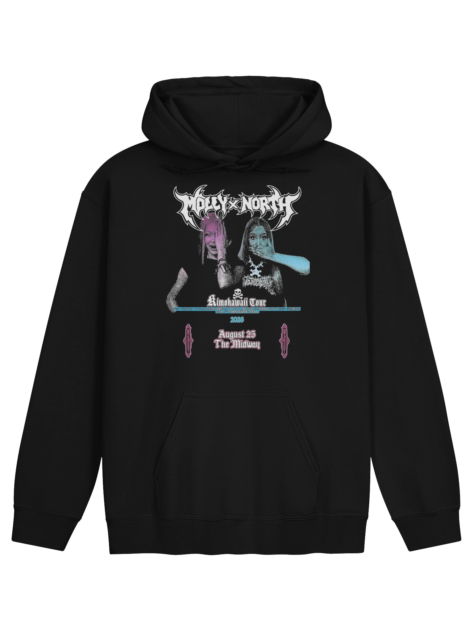 Molly Santana & North West’s KIMOKAWAII TOUR Hoodie product image (1)