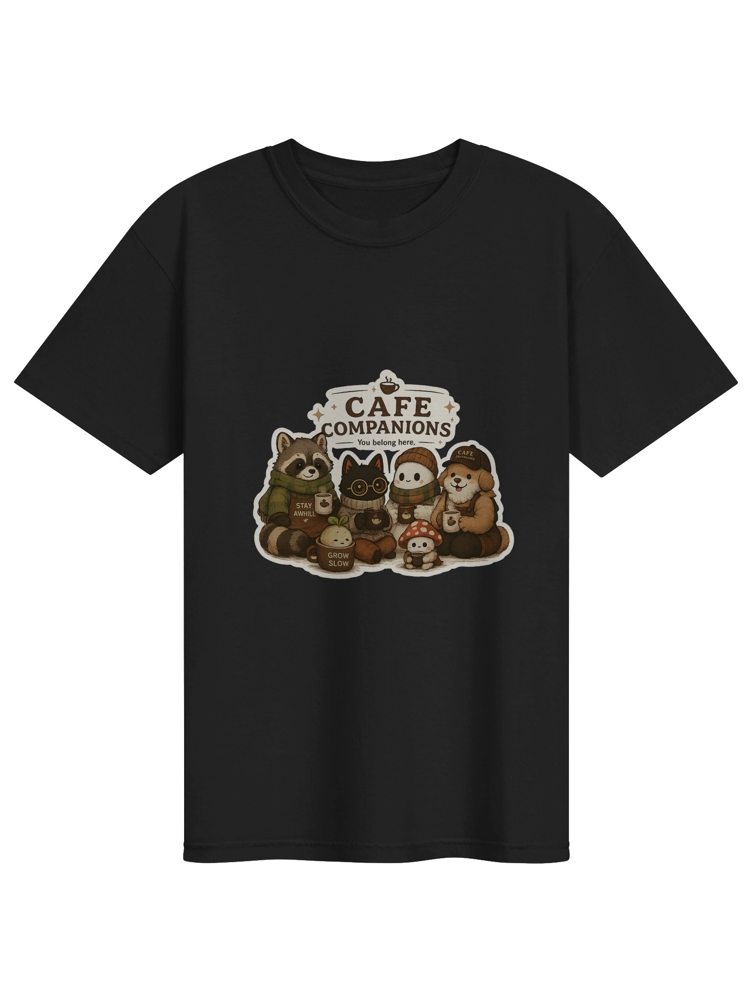 Cafe Companions Found Family Tee product image (10)
