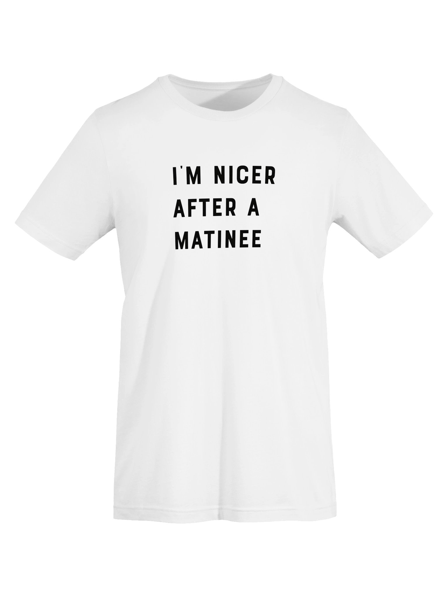I'm Nicer After a Matinee tee product image (5)
