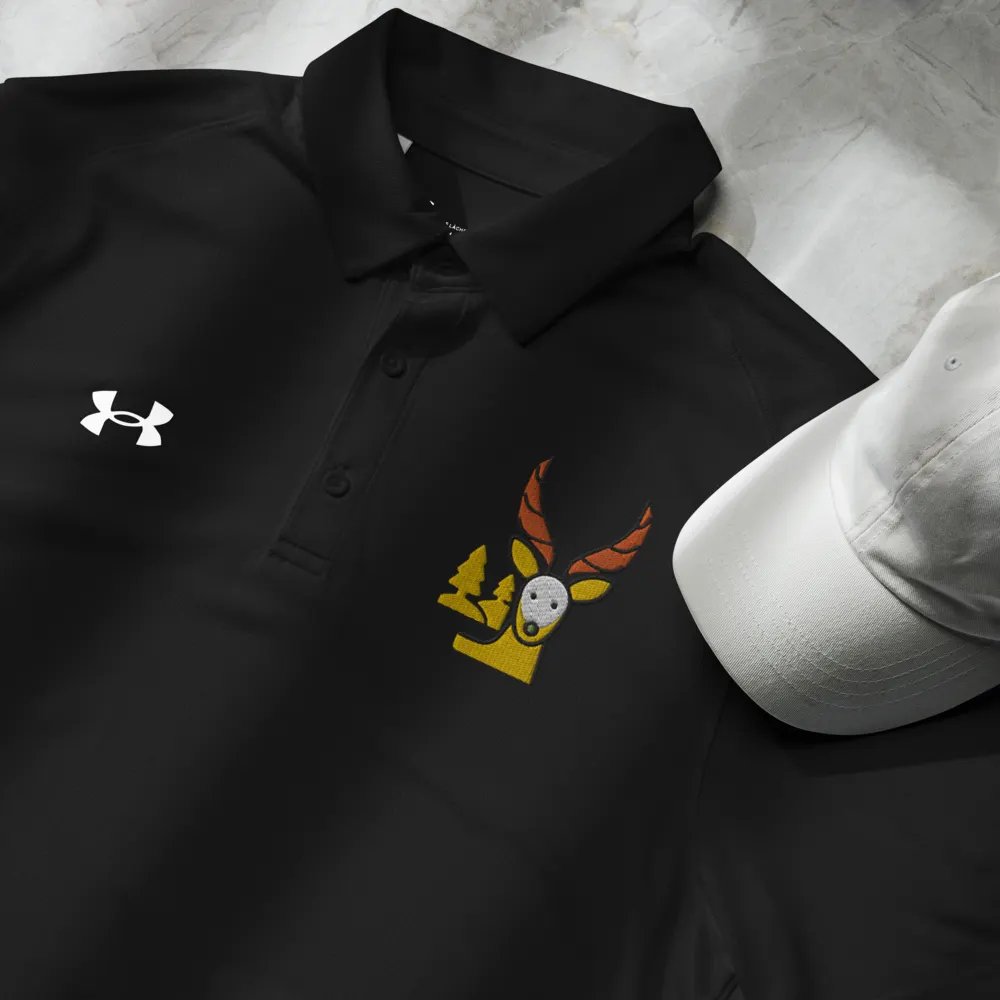Vadideki Geyik Forest Spirit Deer Graphic Polo product image (5)