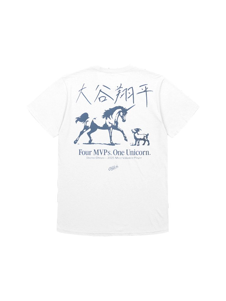 Shohei Ohtani Four MVPs One Unicorn T-Shirt product image (2)