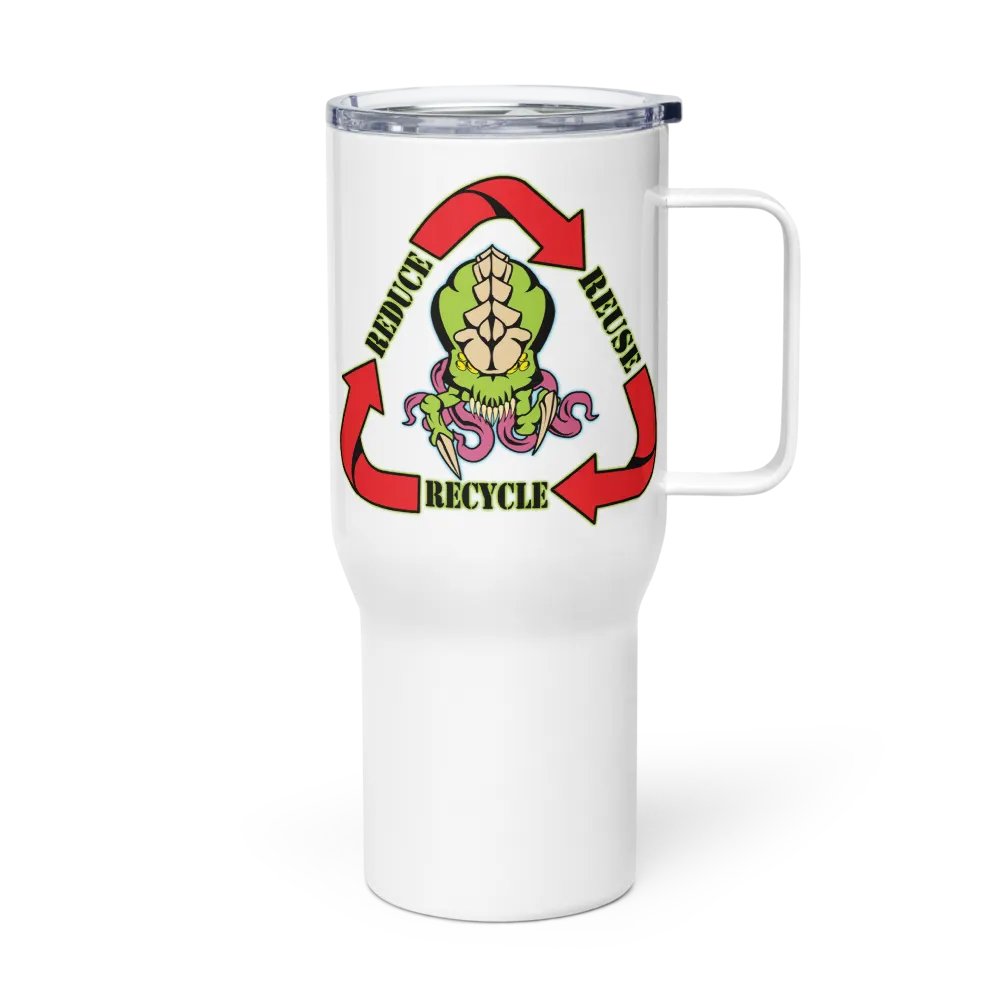 Biomass Reduce-Reuse-Recycle 25oz Travel Mug [L] product image (1)