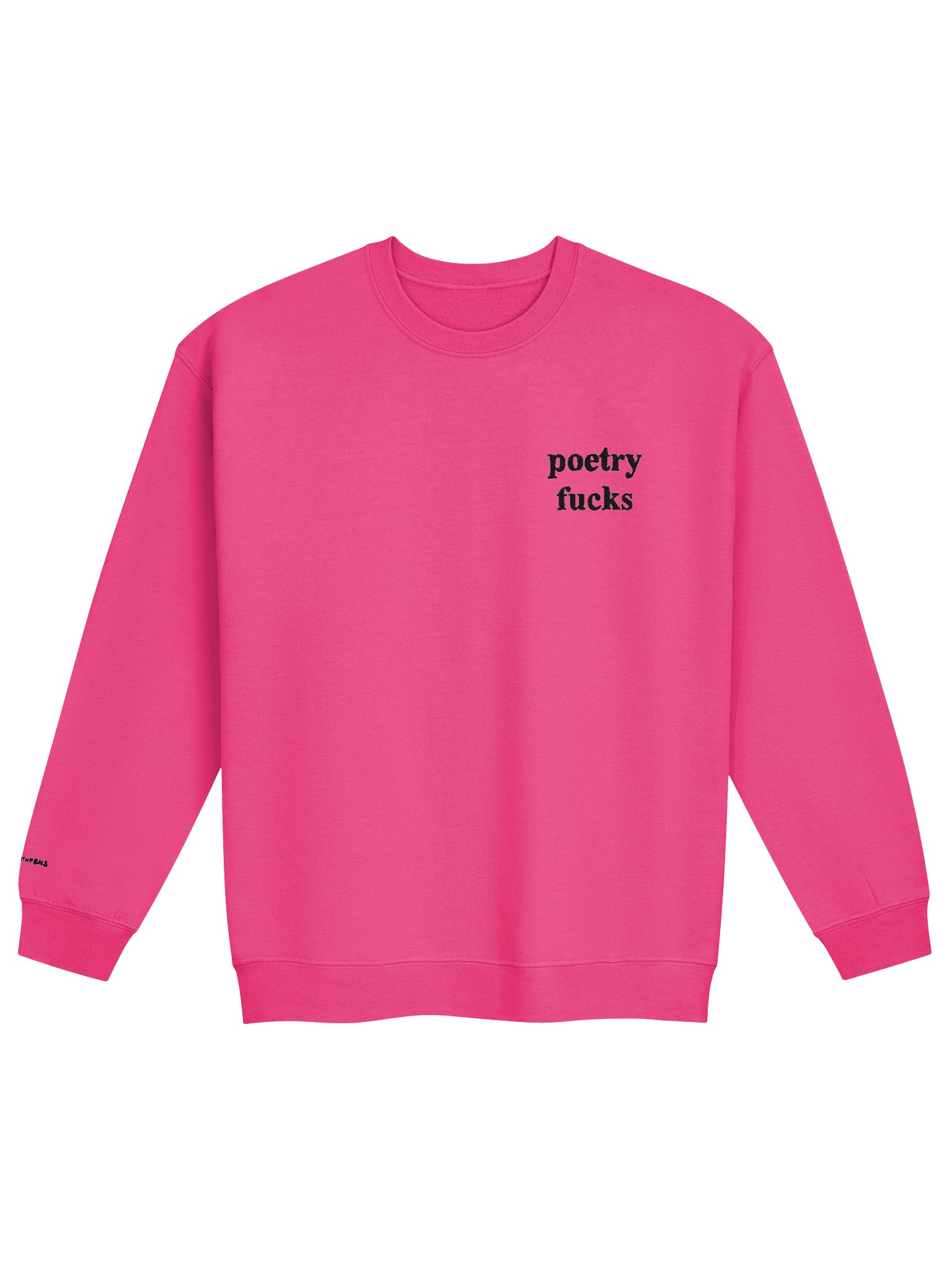 poetry fucks sweatshirt product image (1)