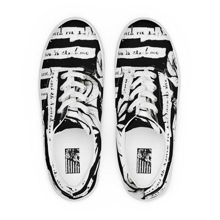 Redacted Rose men's canvas Lace-Up Shoes product image (1)