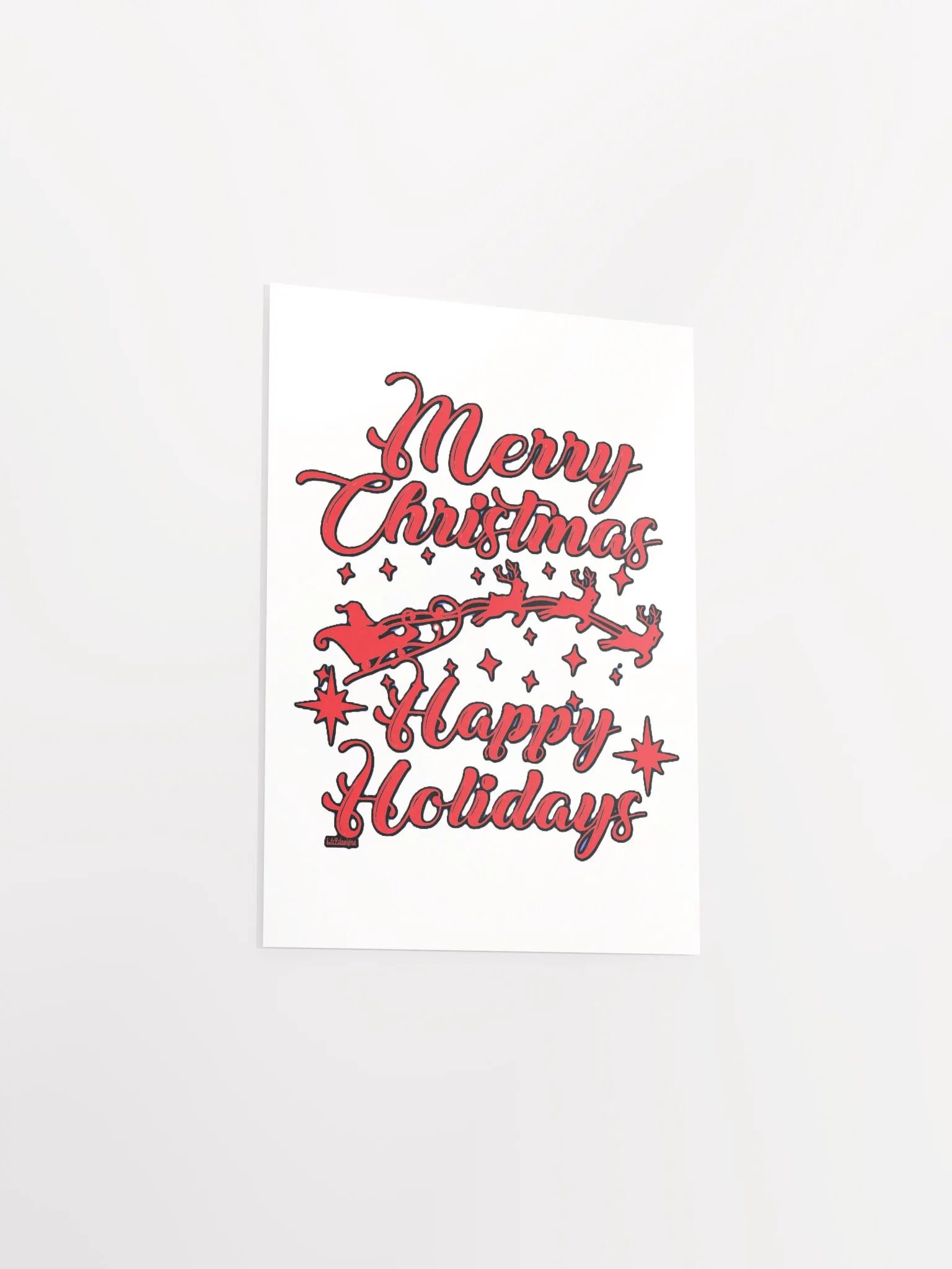 MERRY CHRISTMAS HAPPY HOLIDAYS product image (9)