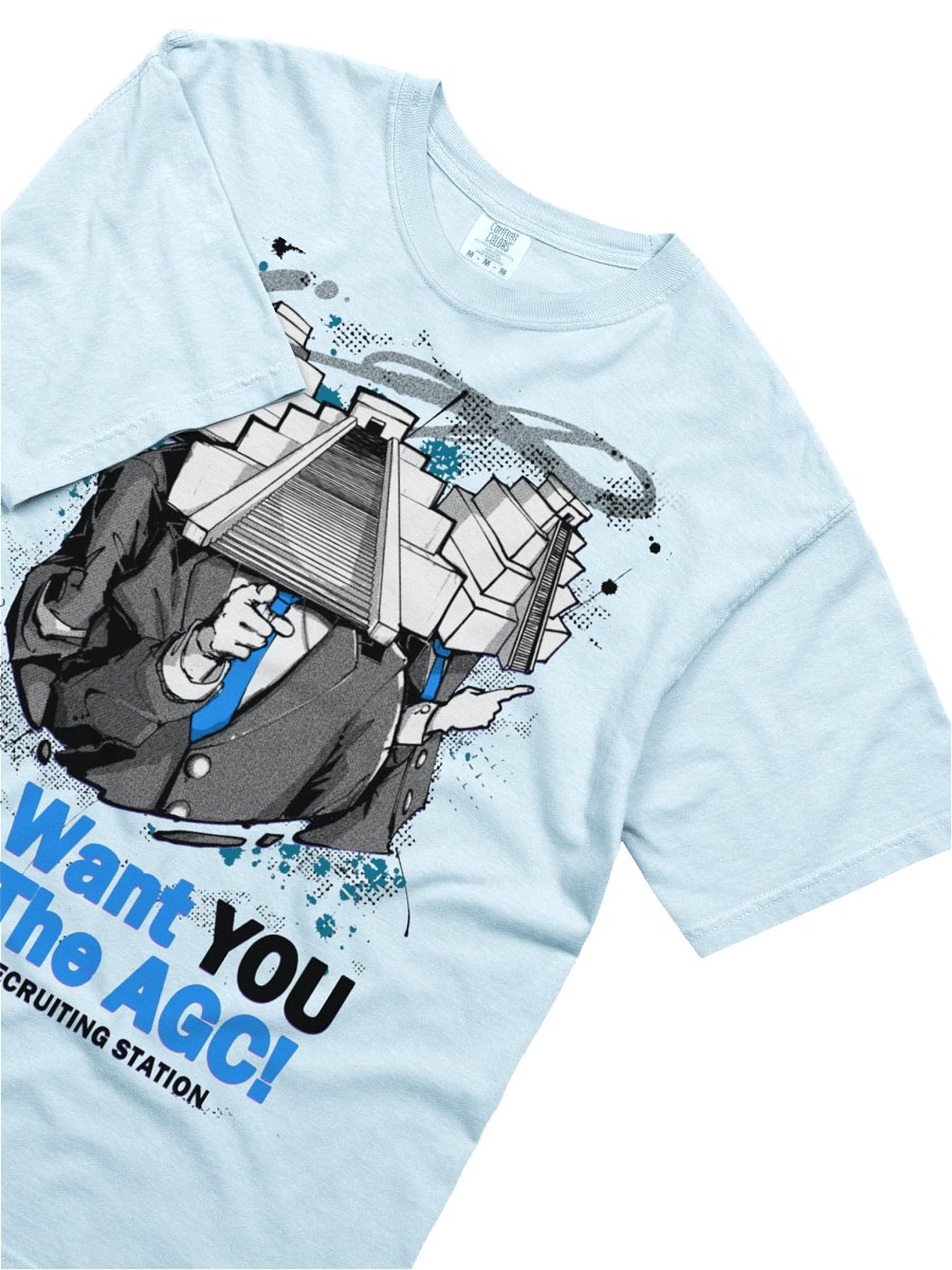AGC RECRUIT TEE BLUE product image (7)