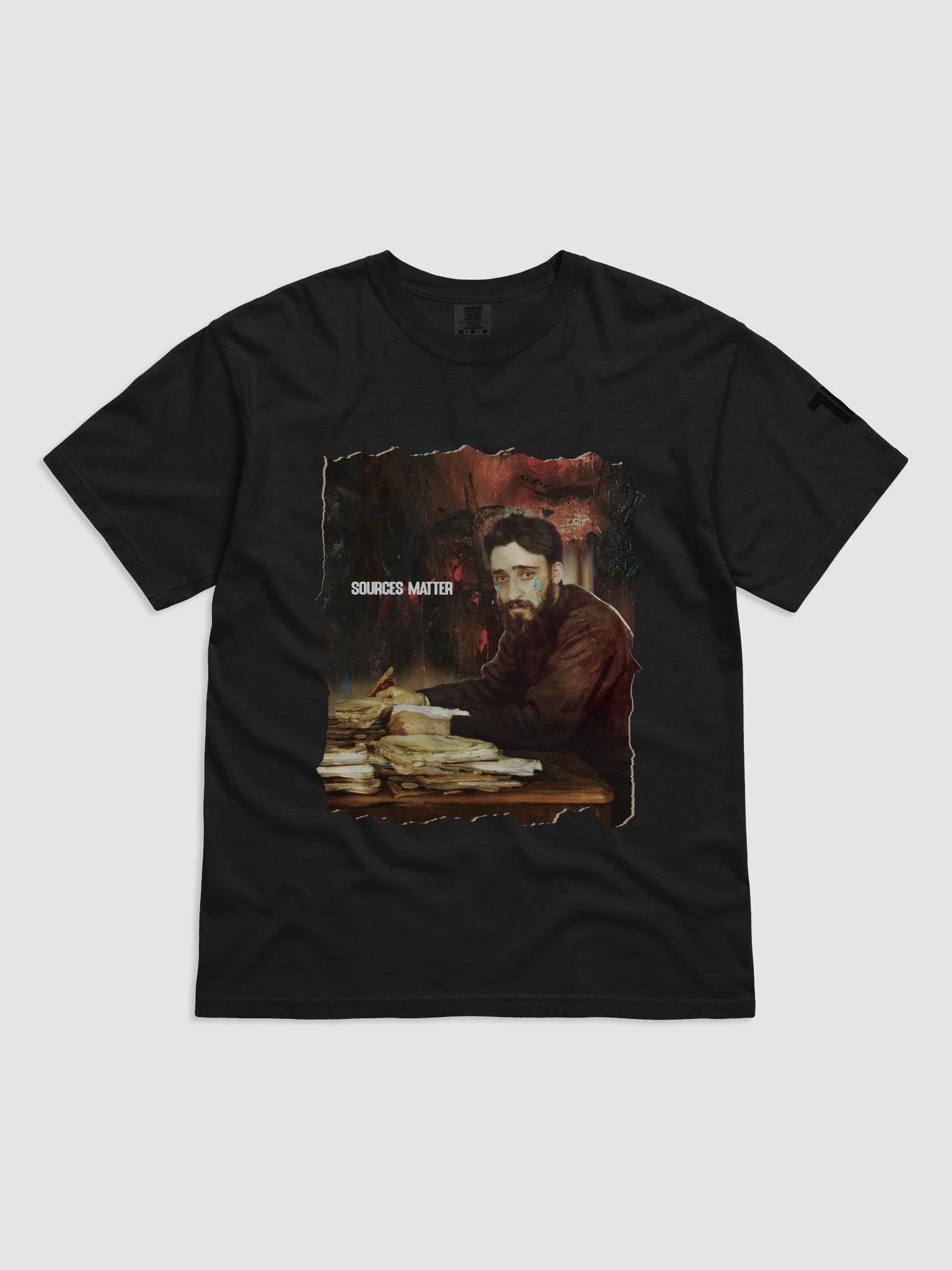 Portrait of a Gamer Doing Journalism T-Shirt product image (1)