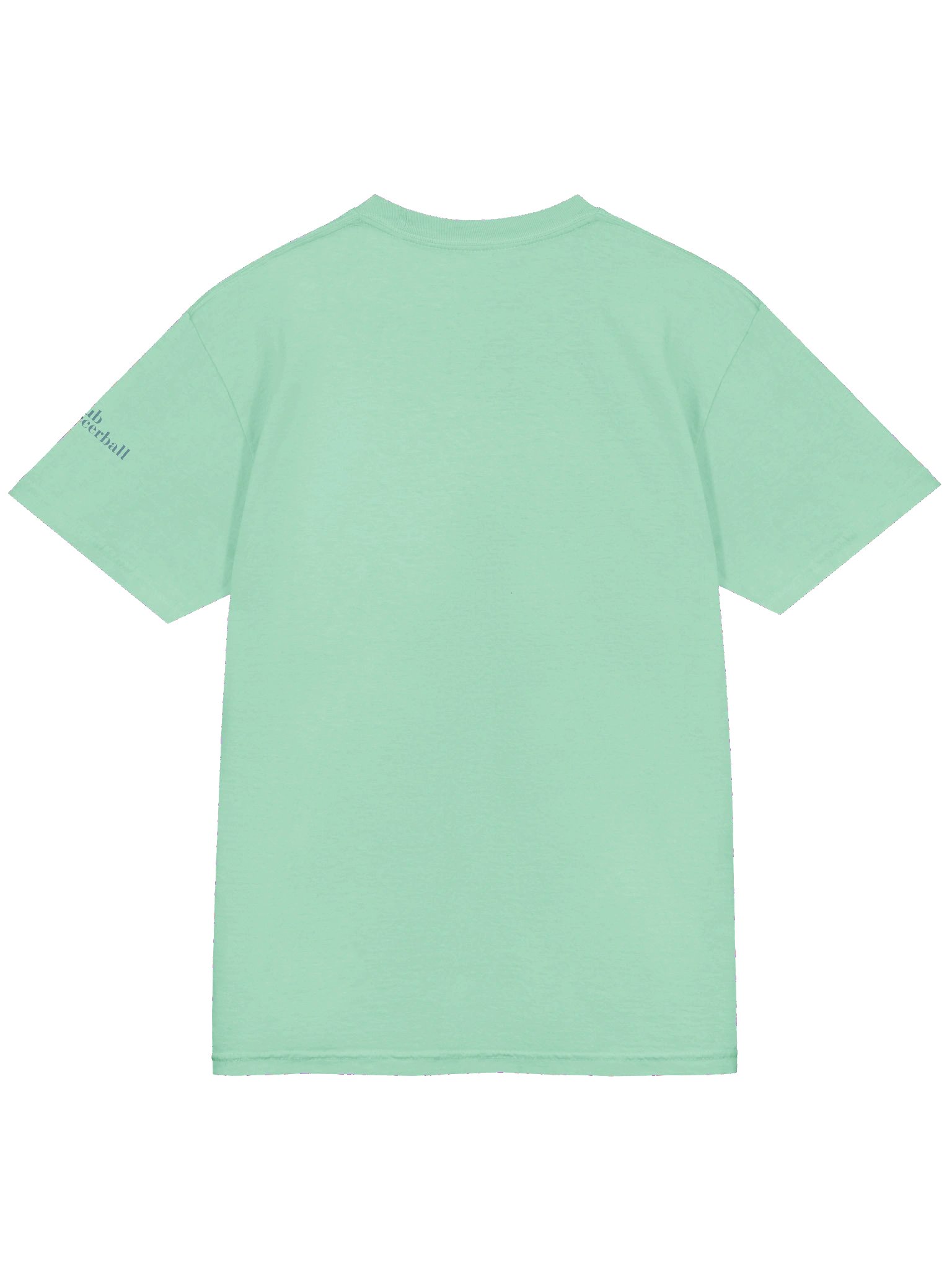 Blue Flaming Soccer Ball Comfort Tee product image (34)