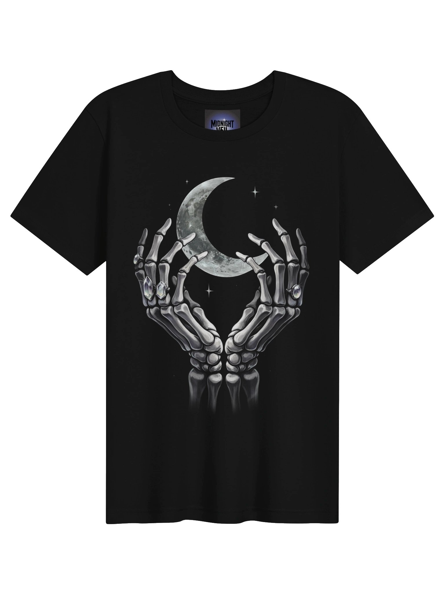 Midnight Veil — Hands of the Crescent Tee product image (4)