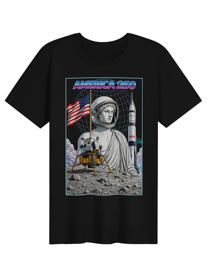 America 250 Astronaut Statue Tee product image (6)