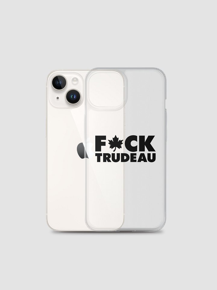 Trudeau White iPhone Case product image (2)