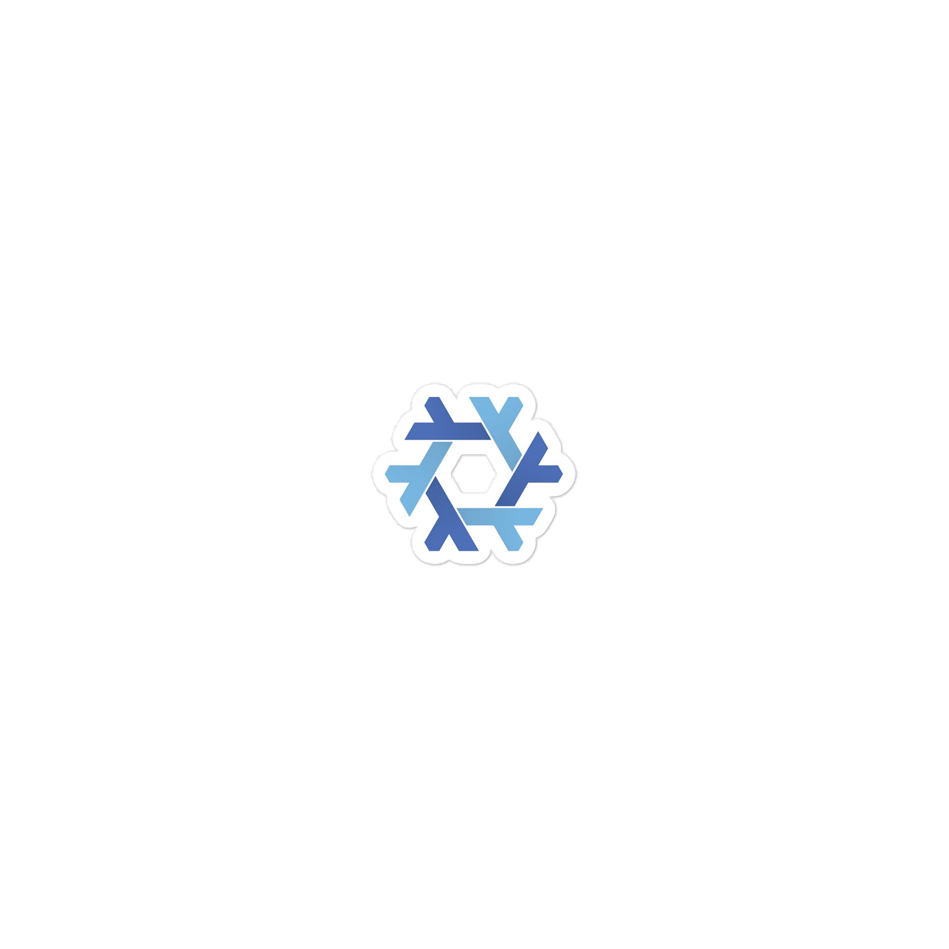 NixOS Logo Die-Cut Sticker product image (1)