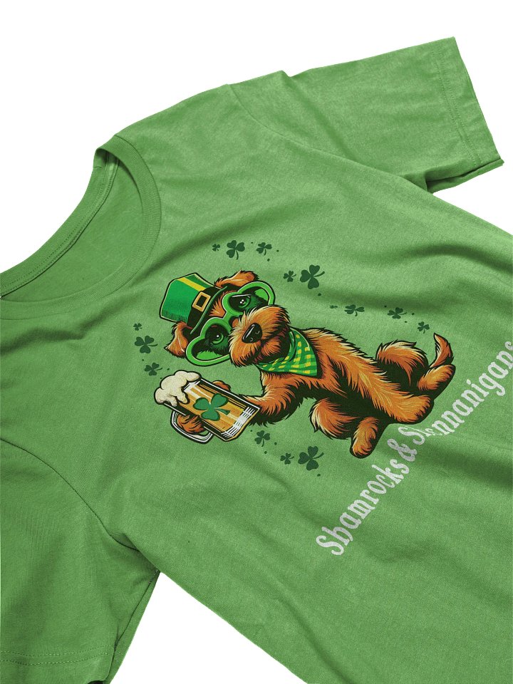 Irish Terrier St. Patrick's Day T-Shirt product image (2)