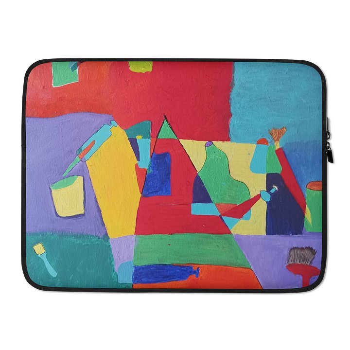 Malutensilien abstrakt Laptoptasche product image (2)