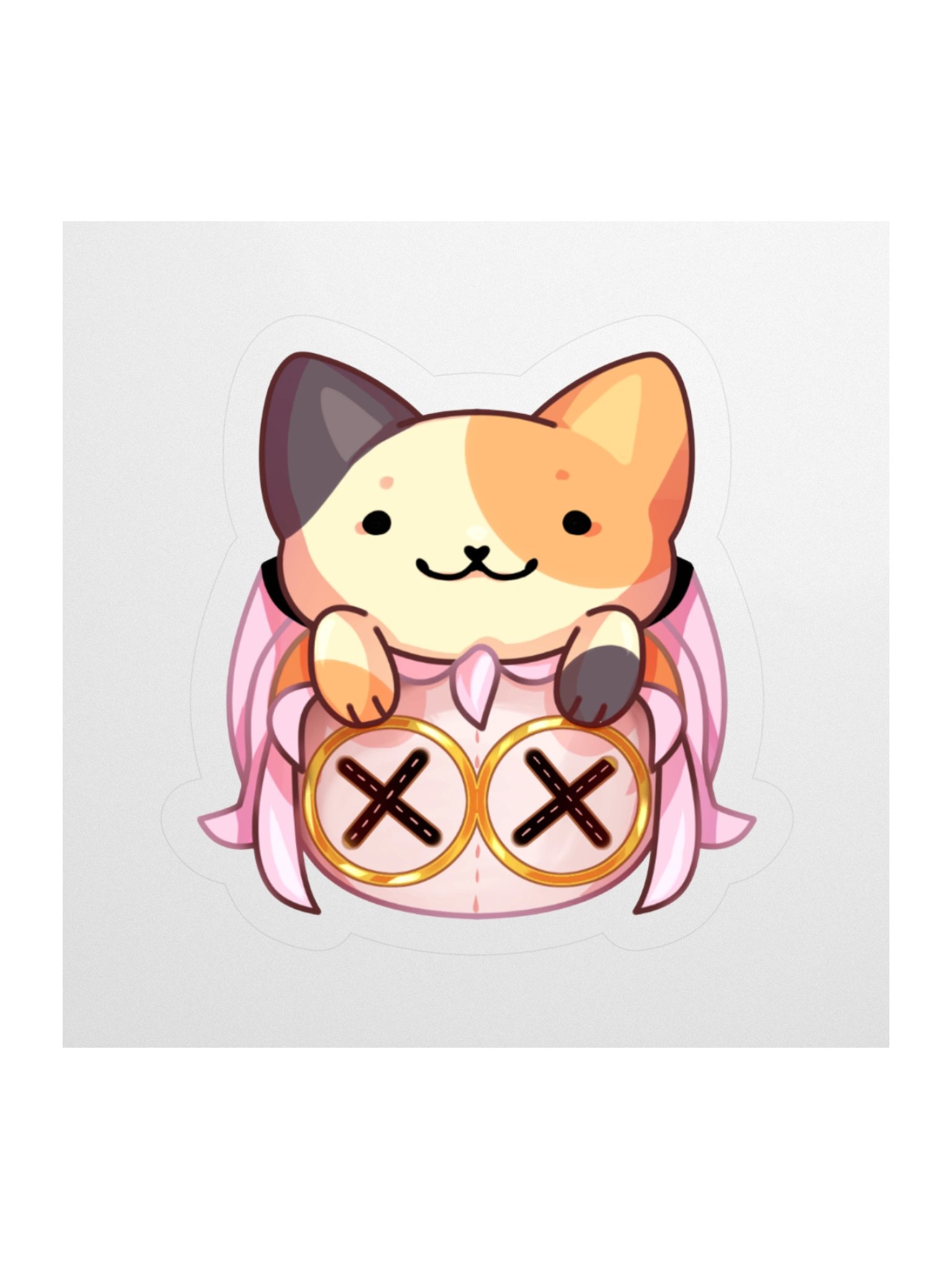 Pocket Calico Brain Sticker product image (1)