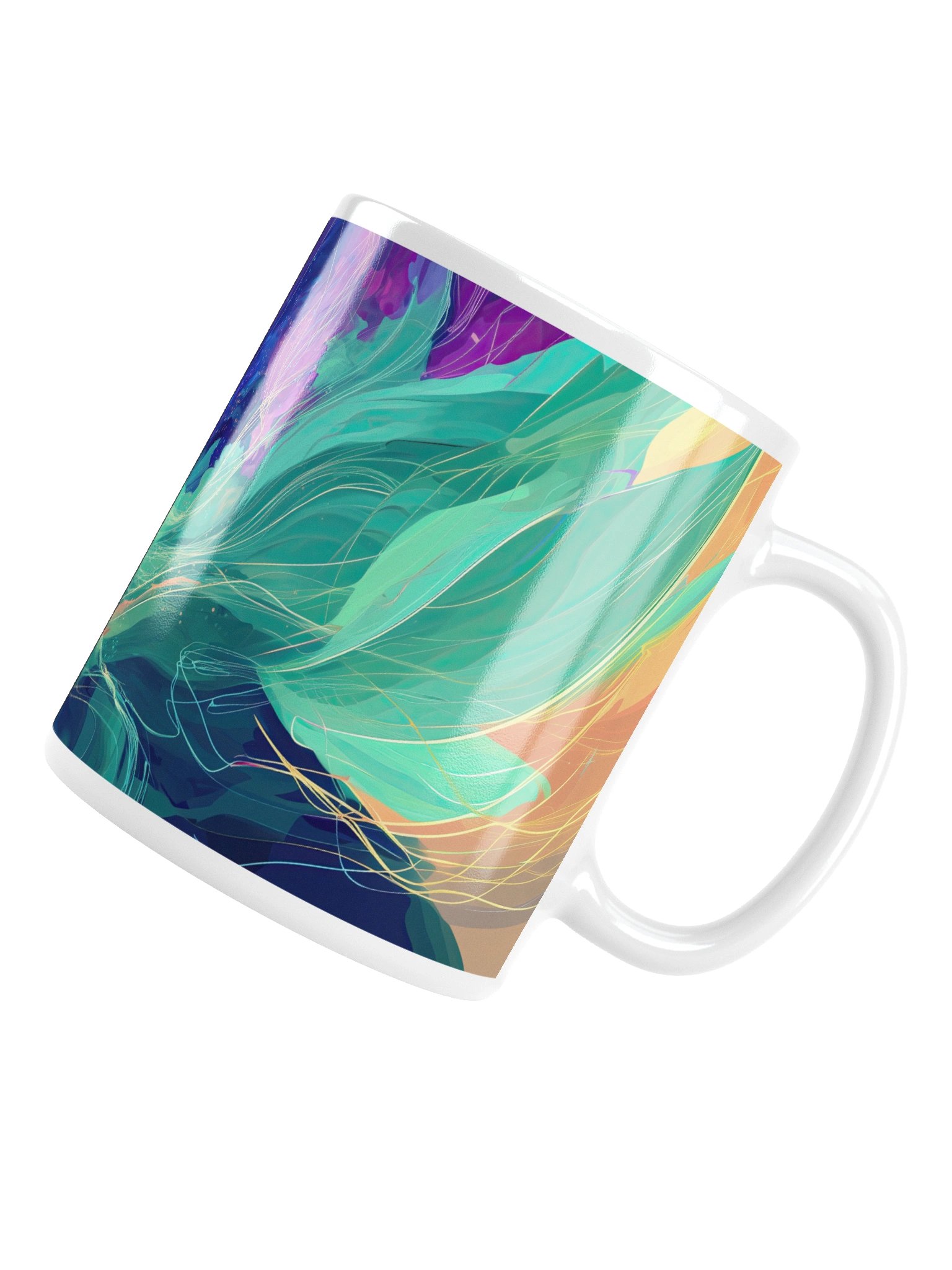 Wavy Abstract Mug product image (6)