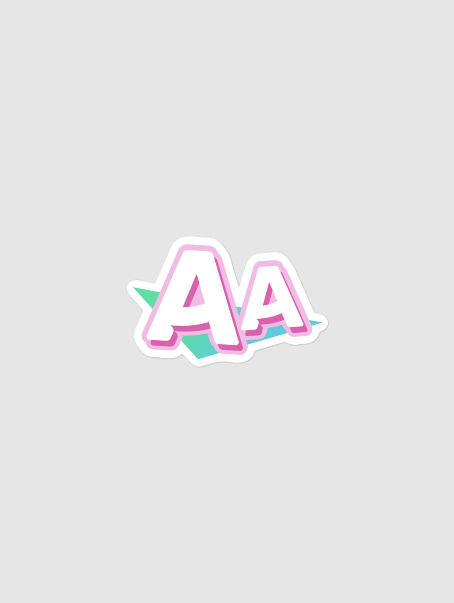 Aaronitmar Logo Sticker product image (1)