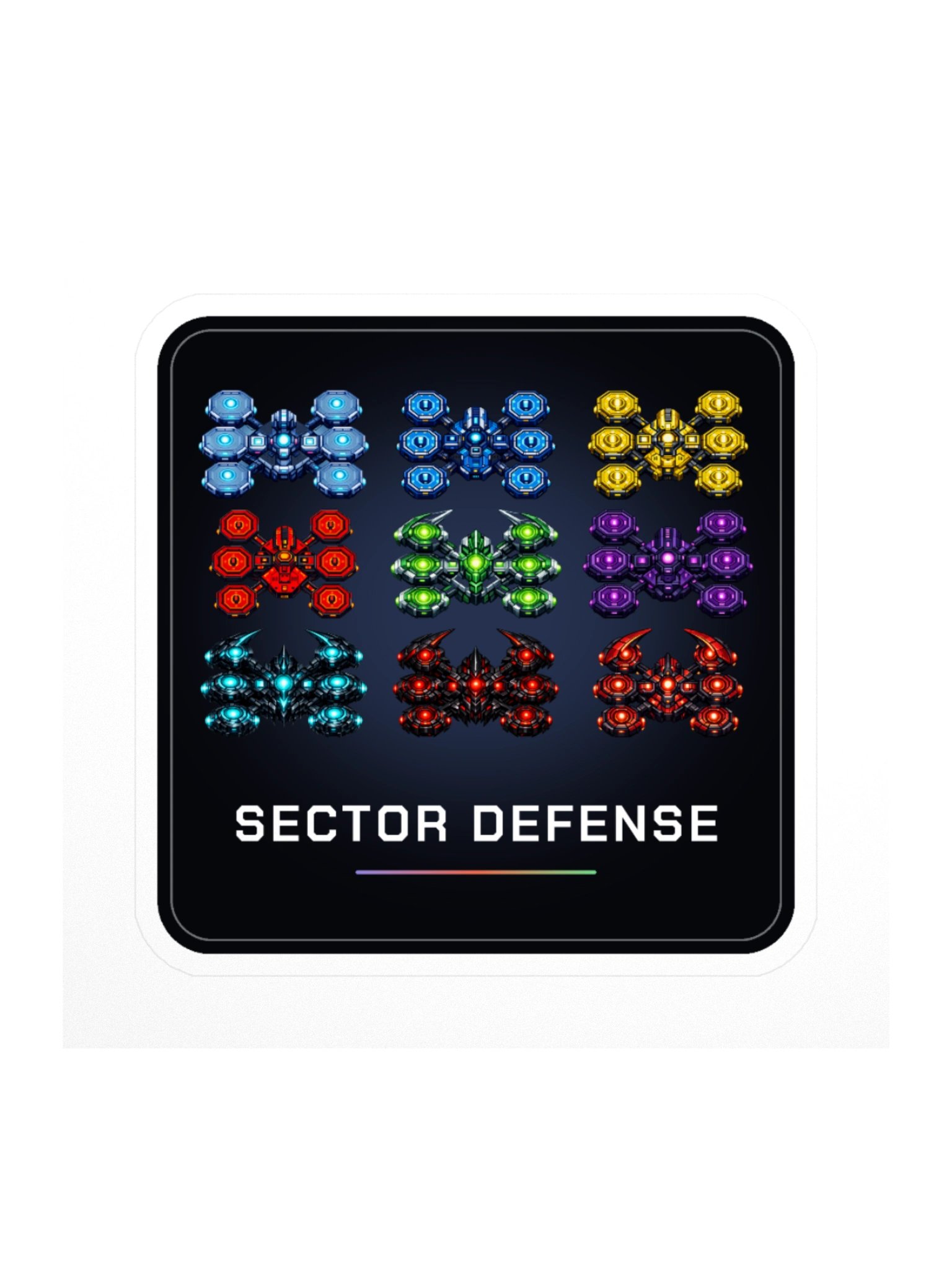 Sector Defense Platforms Sticker product image (1)