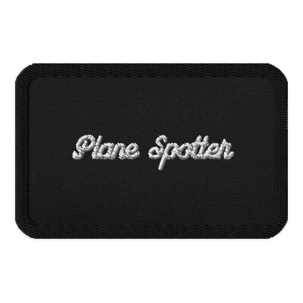Plane Spotter Embroidered Patches product image (1)