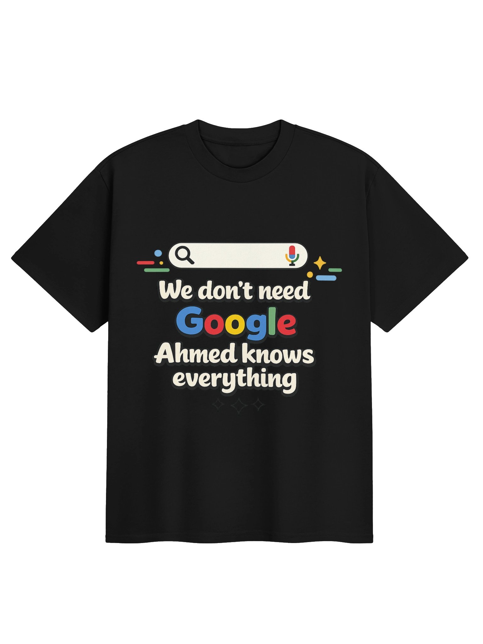 Ahmed Knows Everything T-Shirt product image (1)
