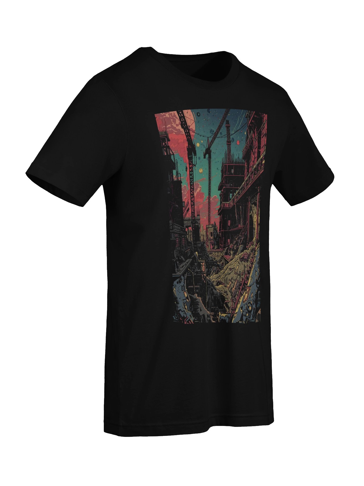 Cosmic Construction Lightweight T-Shirt product image (2)