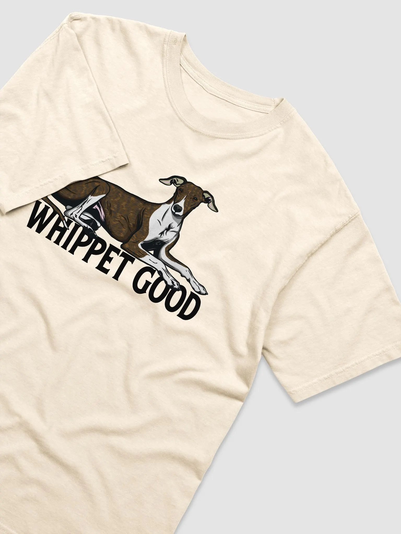 Whippet Good T-Shirt of a Whippet (Brindle) | Funny T-Shirt for Whippet Paw-rents product image (6)